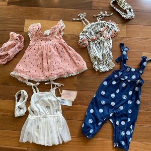 Jessica Simpson summer infant girl lot 3-6 mo
